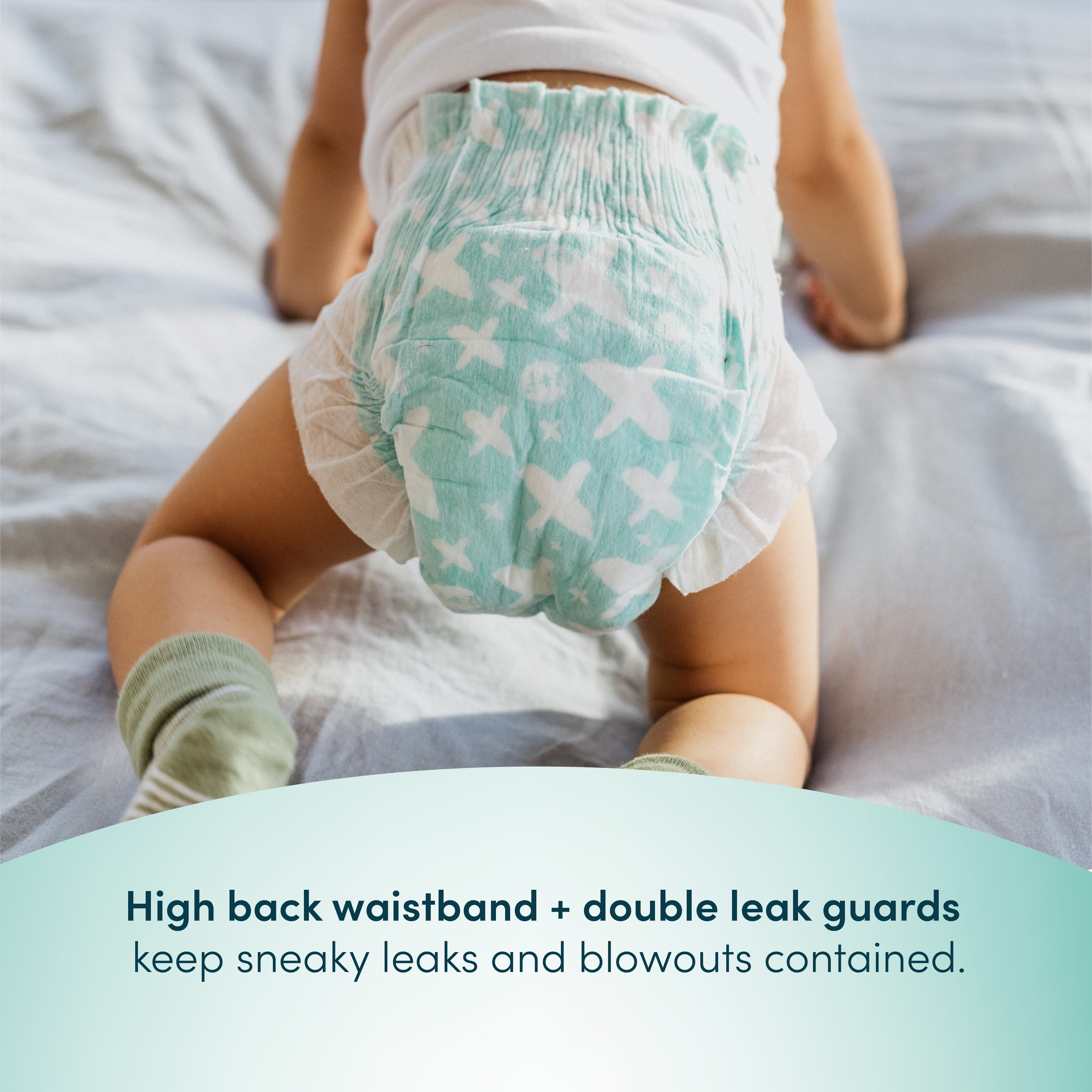 Premium Diapers Size 6, 112 Count B1988