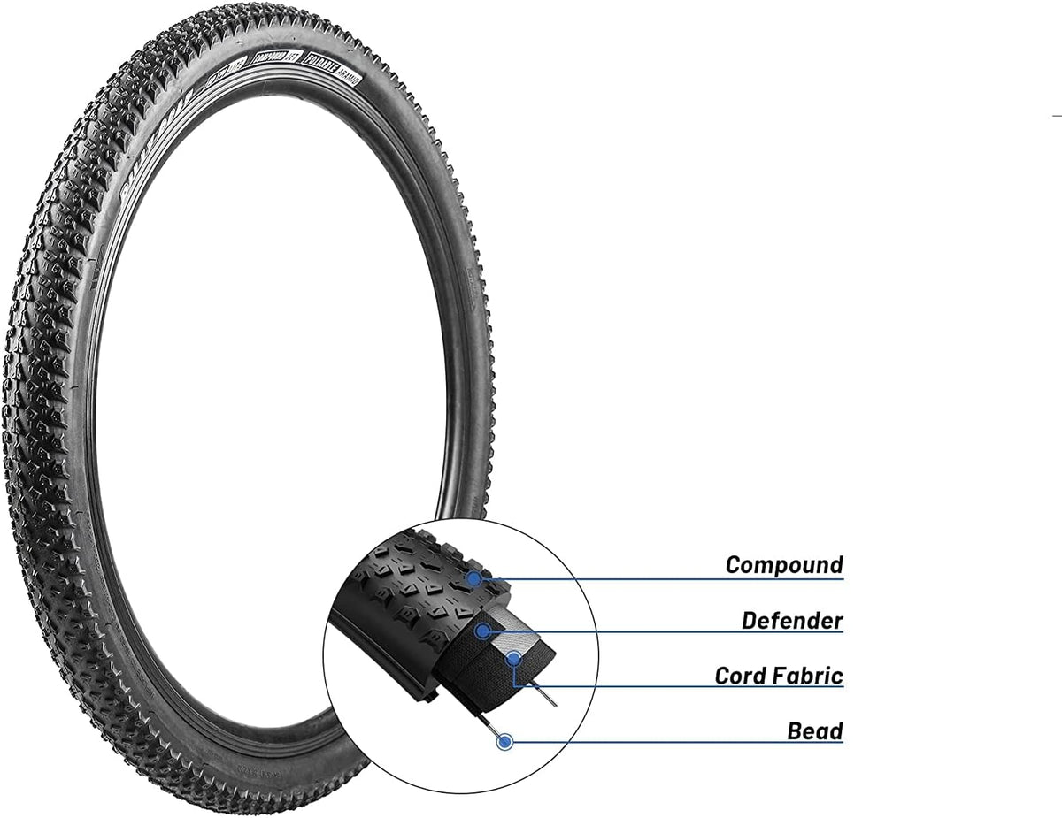 2 Pack Foldable Replacement Mountain Bike Tire 26 27.5 29x2.125 X33486