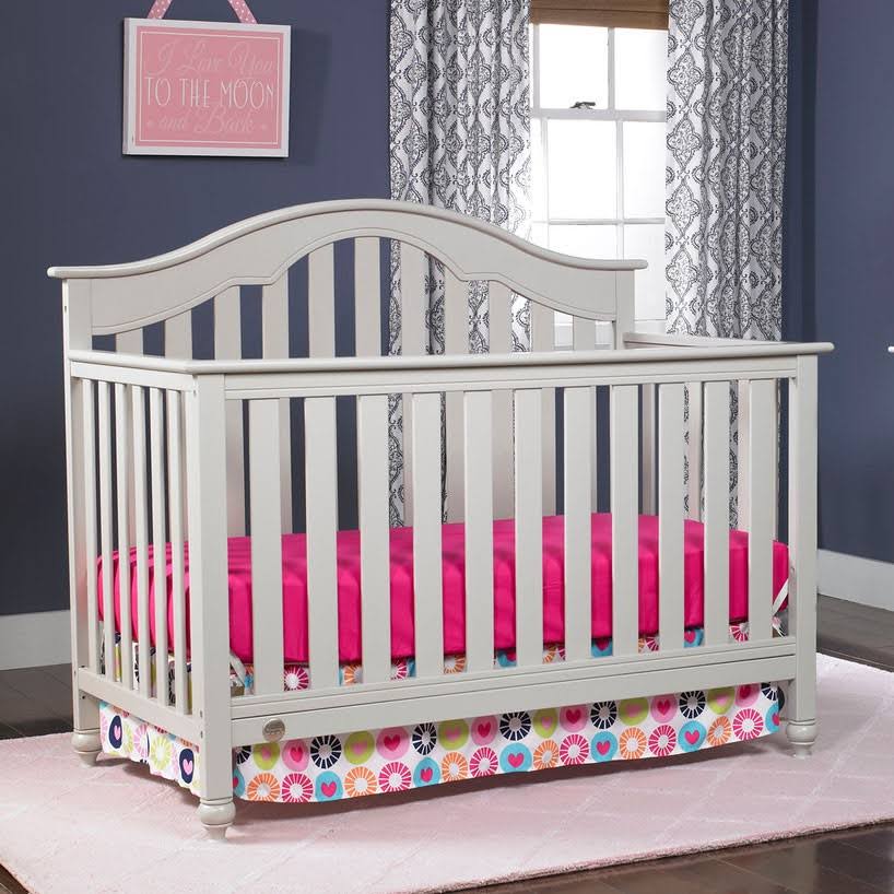 4-in-1 Convertible Crib Misty Gray N222581