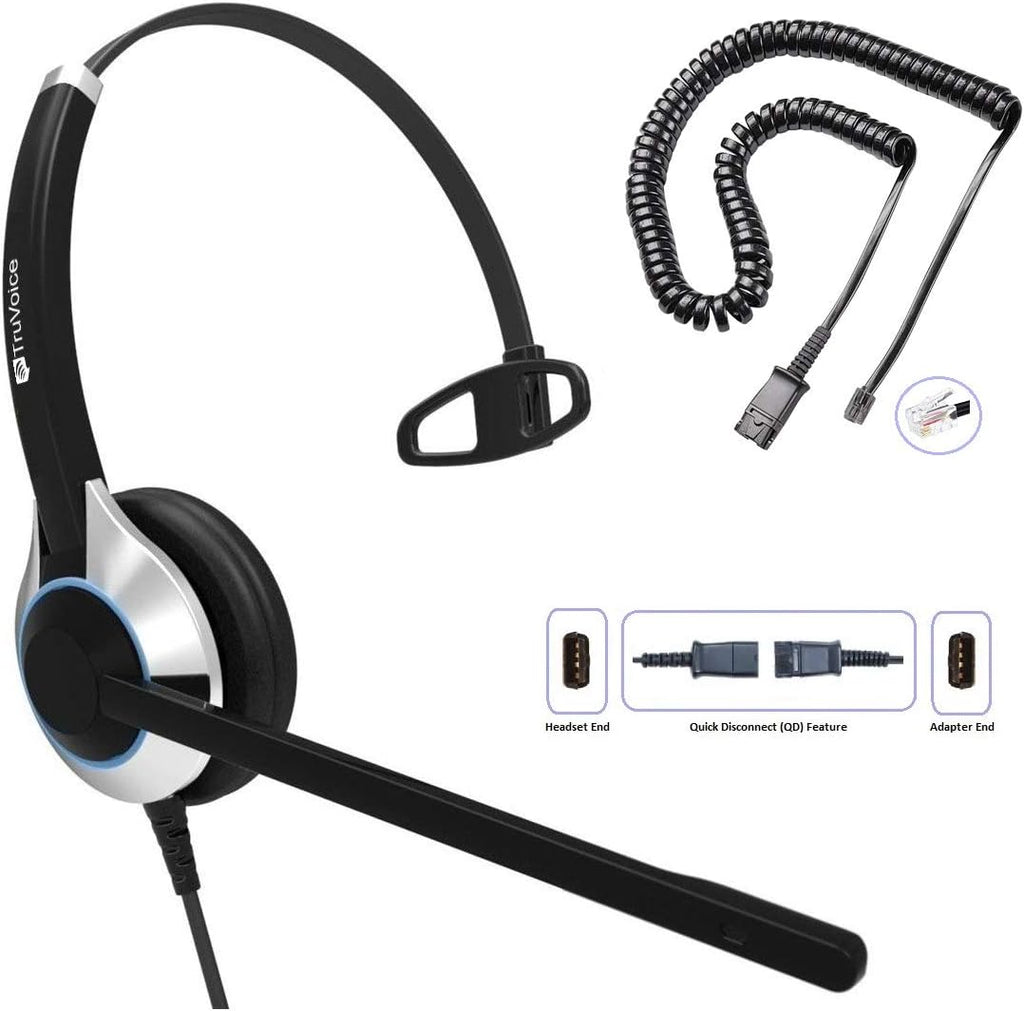 HD Headset with Noise Canceling Microphone & HD Speakers E417710