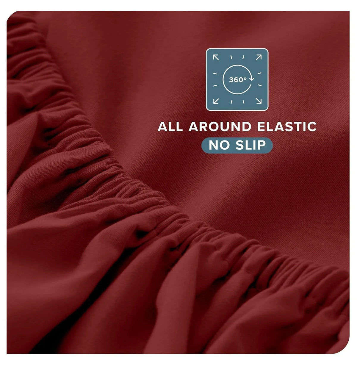 Rosewood 4 Piece Ultra-Soft Microfiber Full Bed Sheets A9526