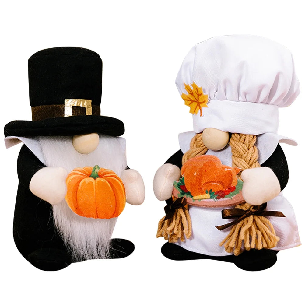 Maple Leaf Gnome Tabletop Decor N1808