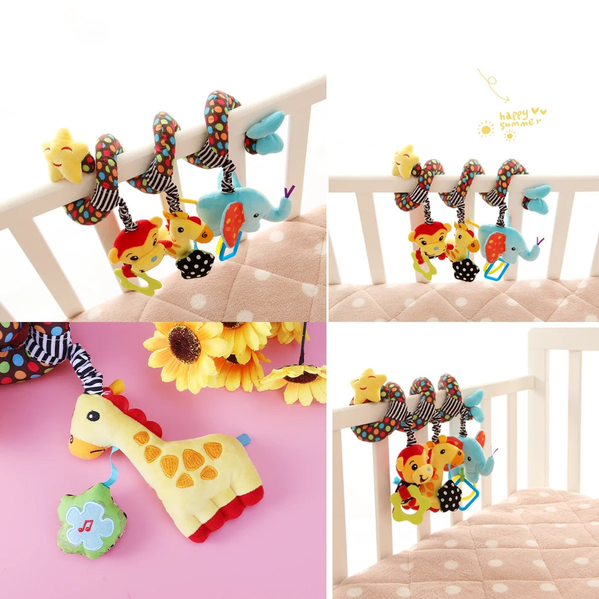 Spiral Toy for Baby Stroller Bed L584