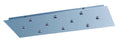 Polished Chrome LED 10 Light Canopy J806