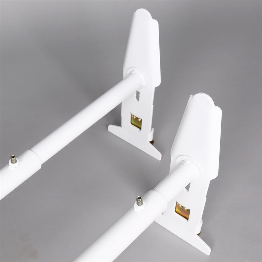 Adjustable Van Roof Ladder Rack Carrier 2 Cross Bars 47''-77'' 500lbs Pack of 2 L314998