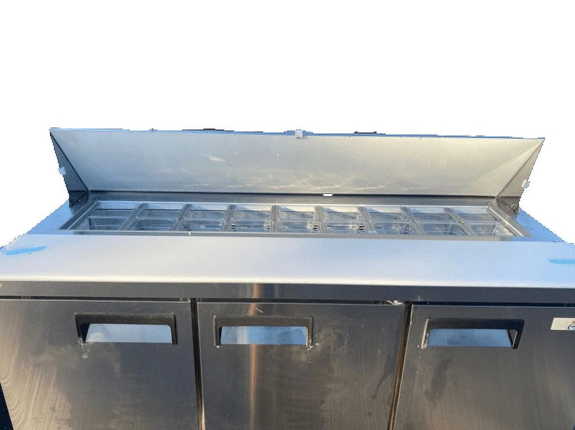 Commercial Refrigerated Sandwich Prep Table Stainless Steel K1861