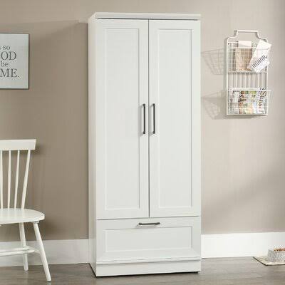 Soft White Armoire M70837