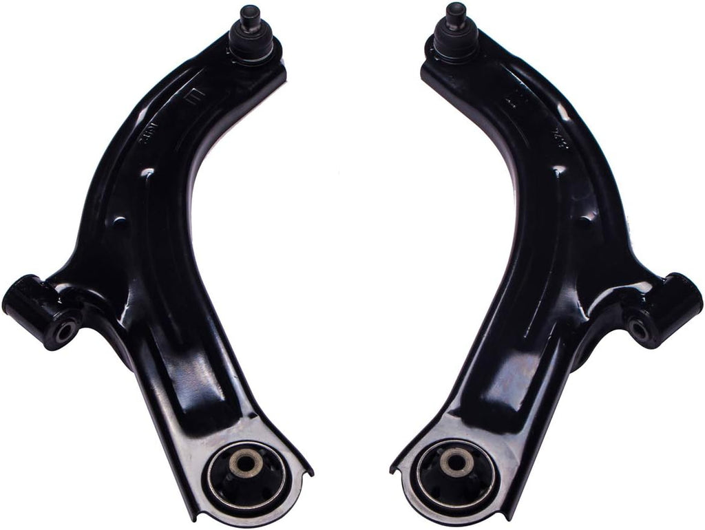 Front Lower Control Arm and Ball Joint Assembly Compatible With Nissan Cube Tiida Versa 2PCS Left Right A8095