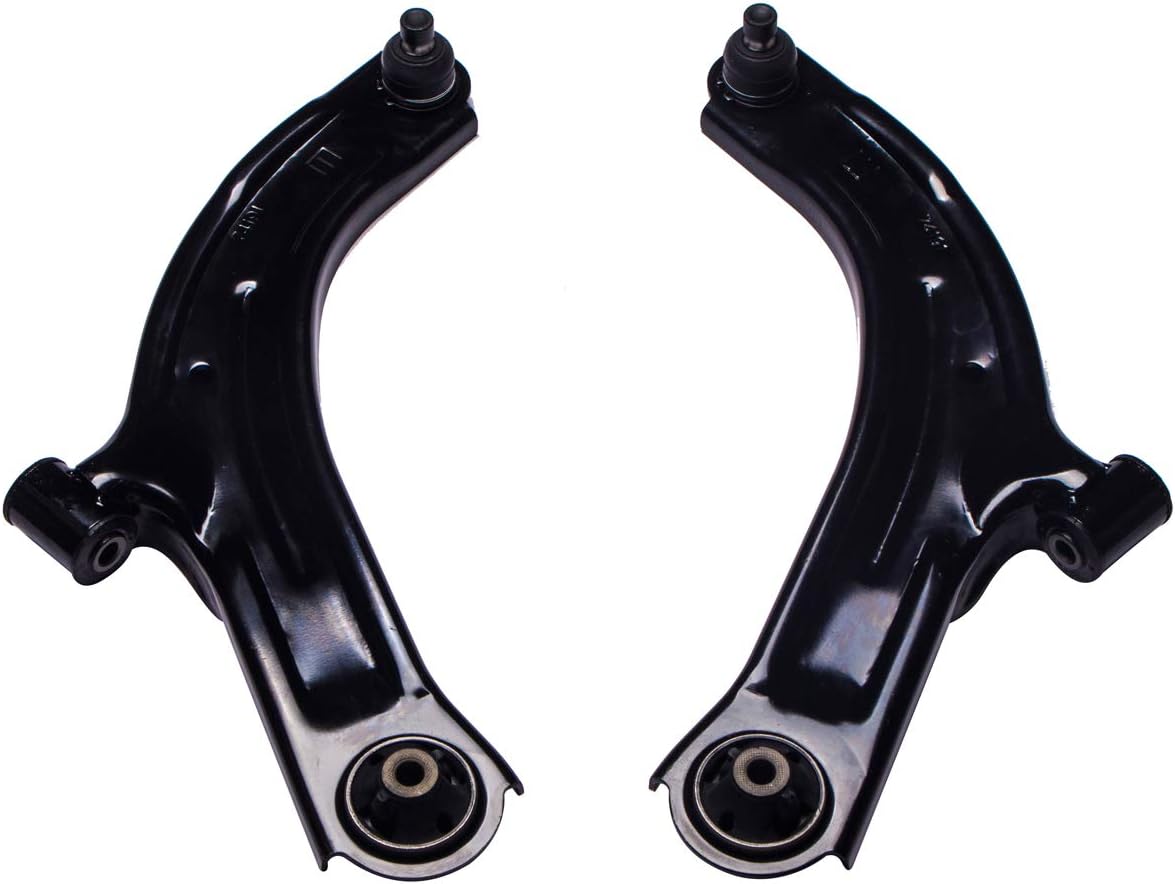 Front Lower Control Arm and Ball Joint Assembly Compatible With Nissan Cube Tiida Versa 2PCS Left Right A8095