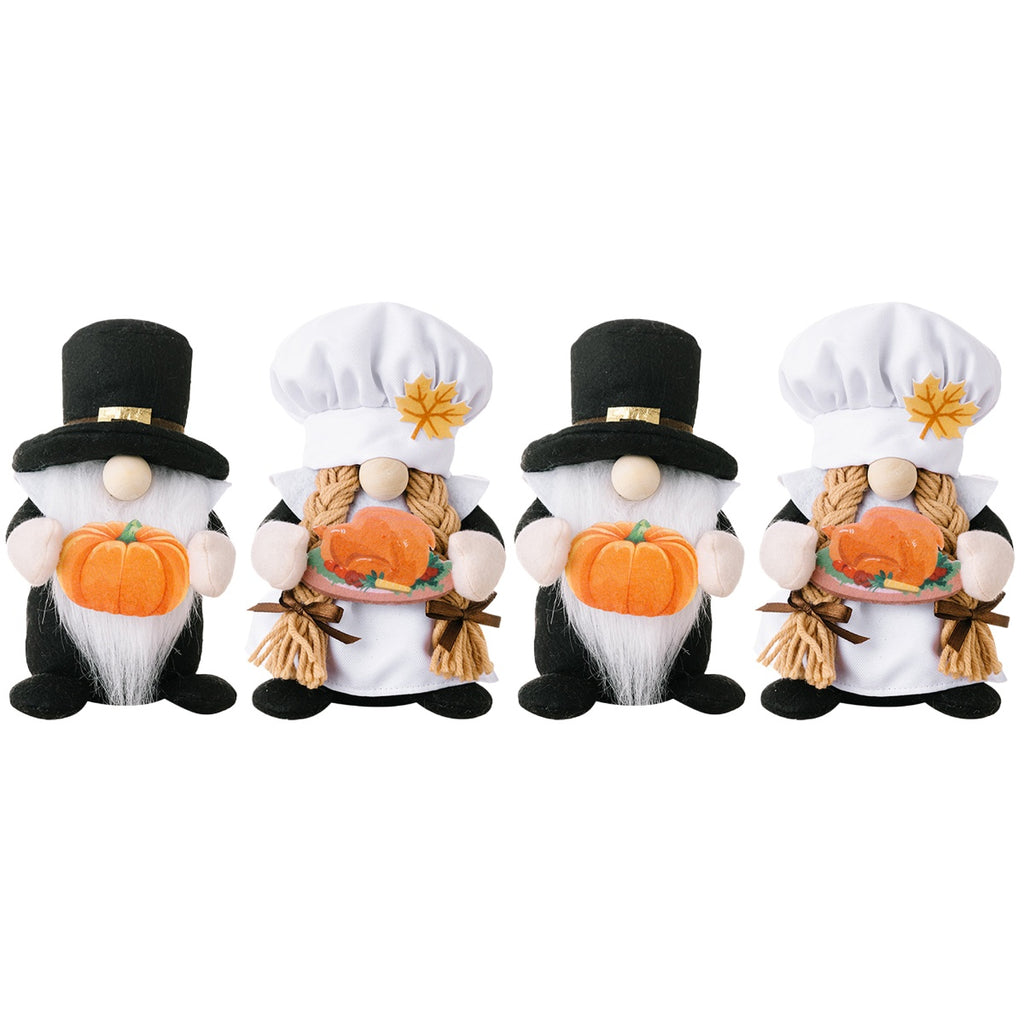Maple Leaf Gnome Tabletop Decor N1808