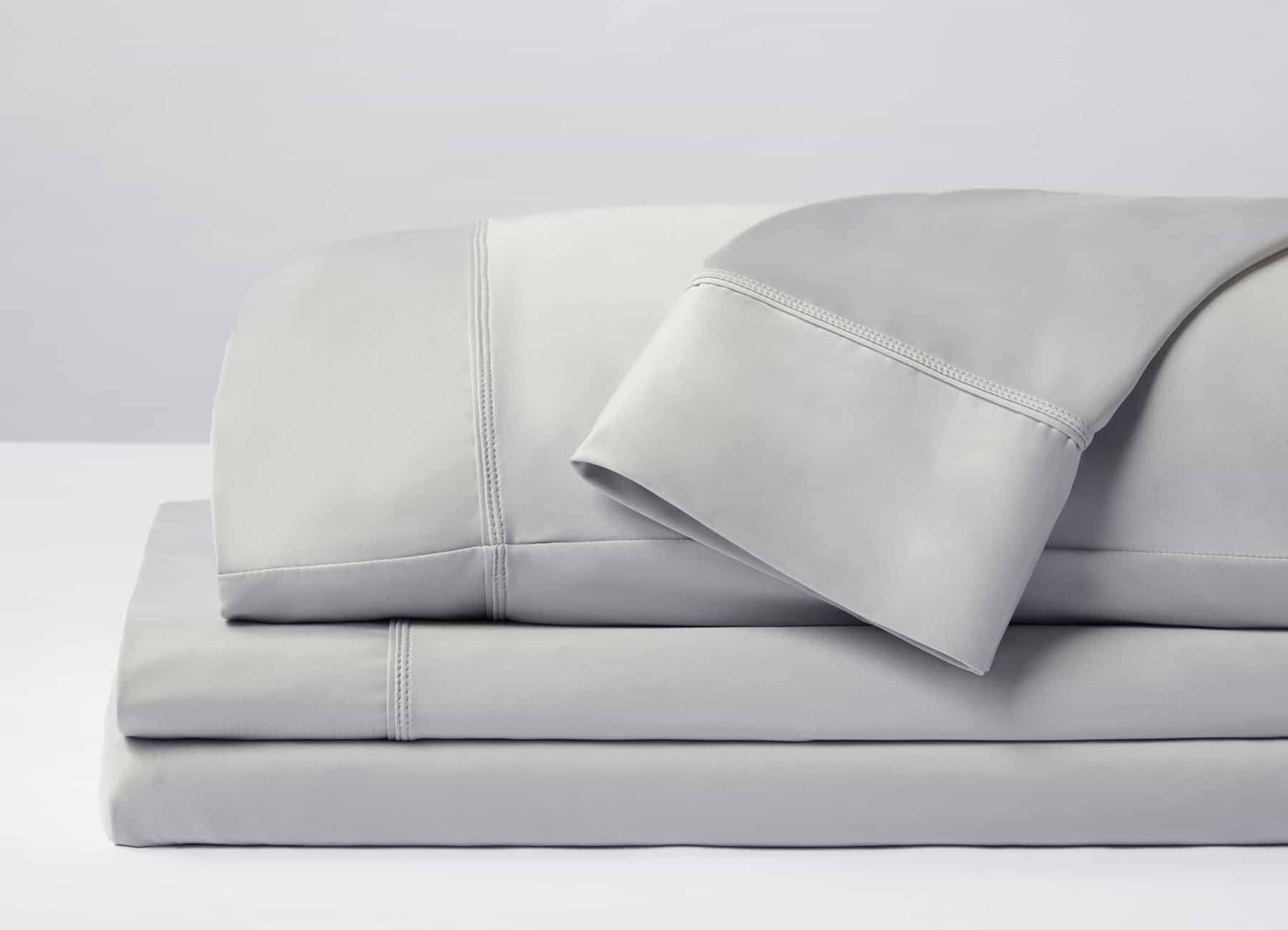 King/California King Performance Bed Sheet Set in Pearl Blue E1660
