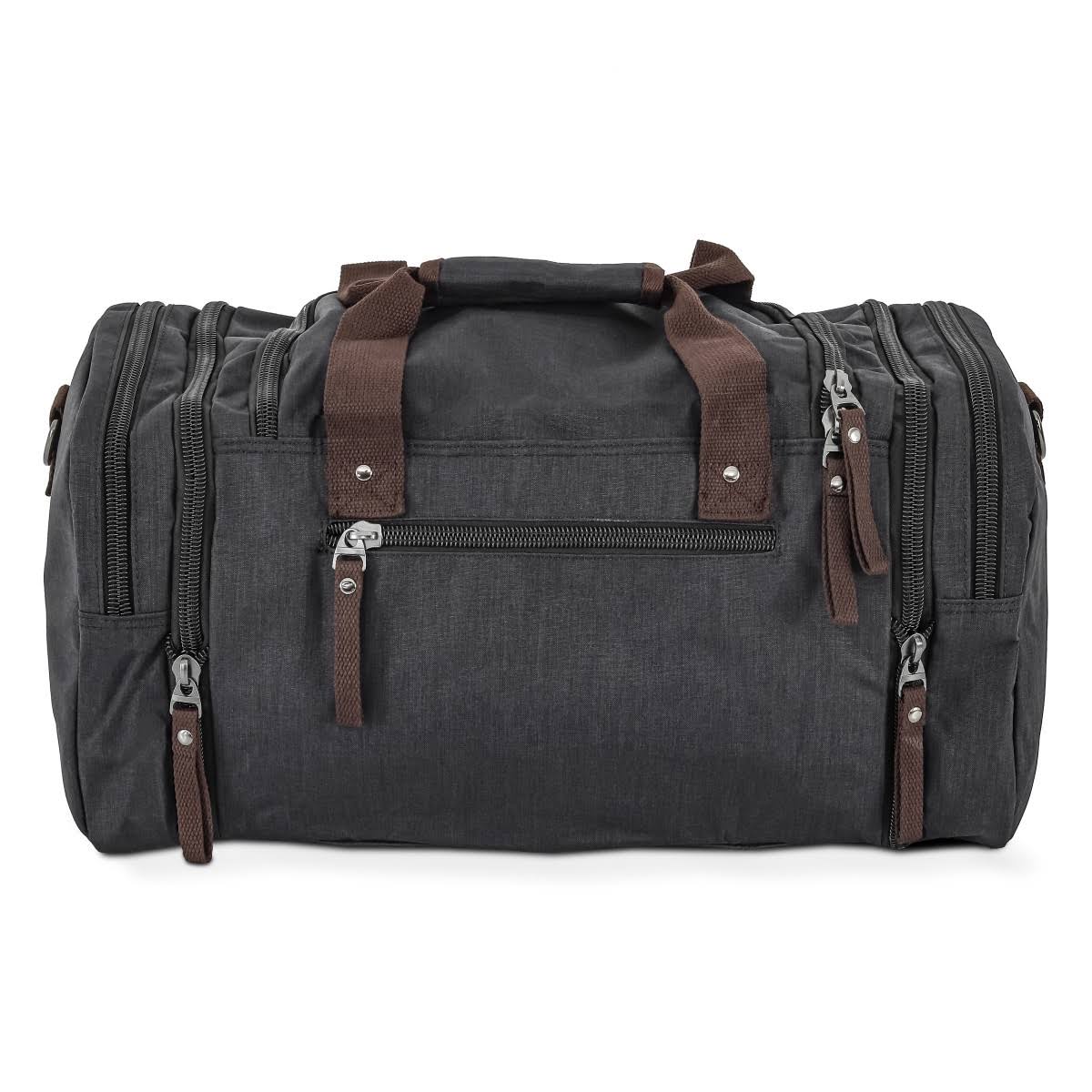 Black Canvas Travel Bag 35Ltr P915