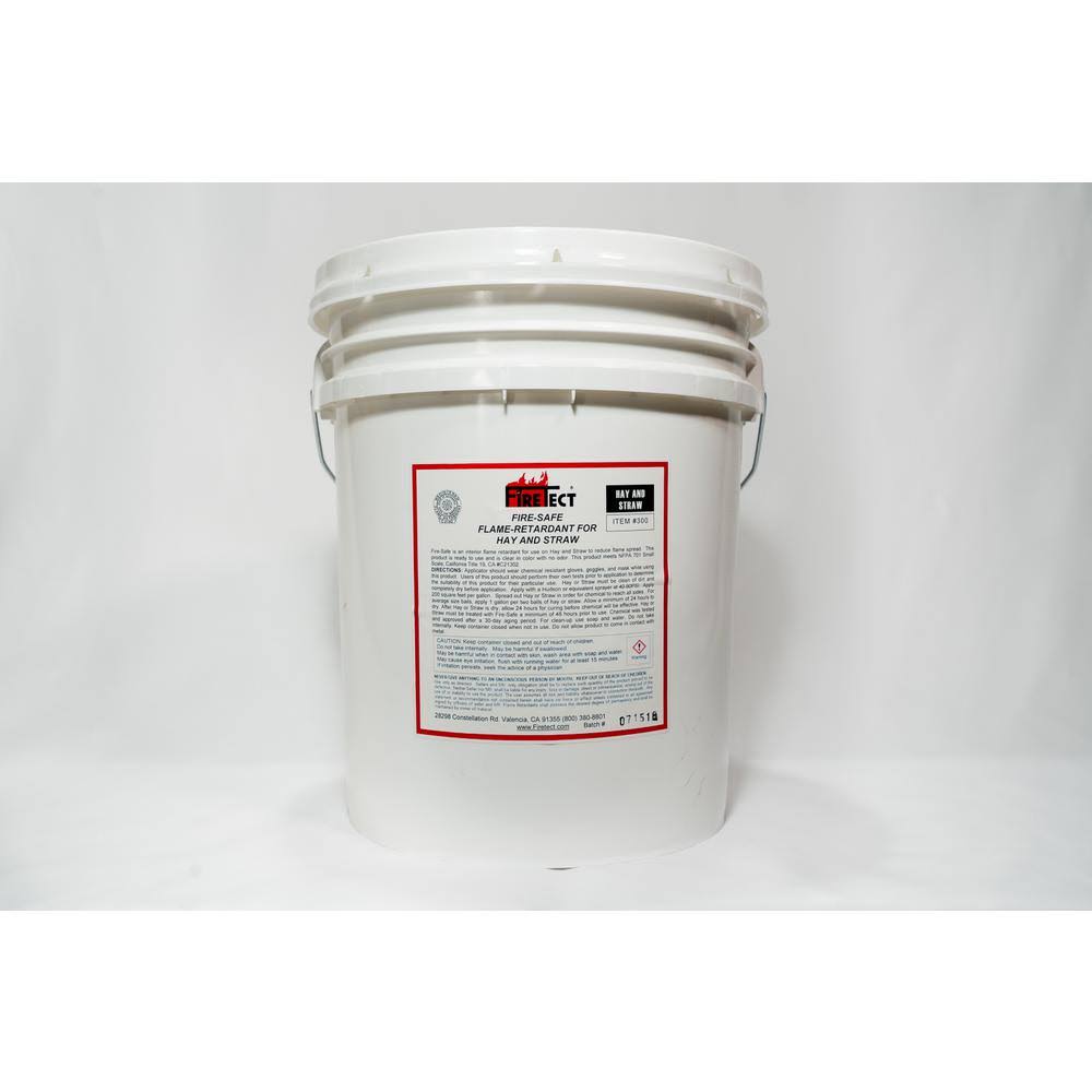 5 gal. Clear Interior Fireproofing Flame Retardant Liquid Spray S9122