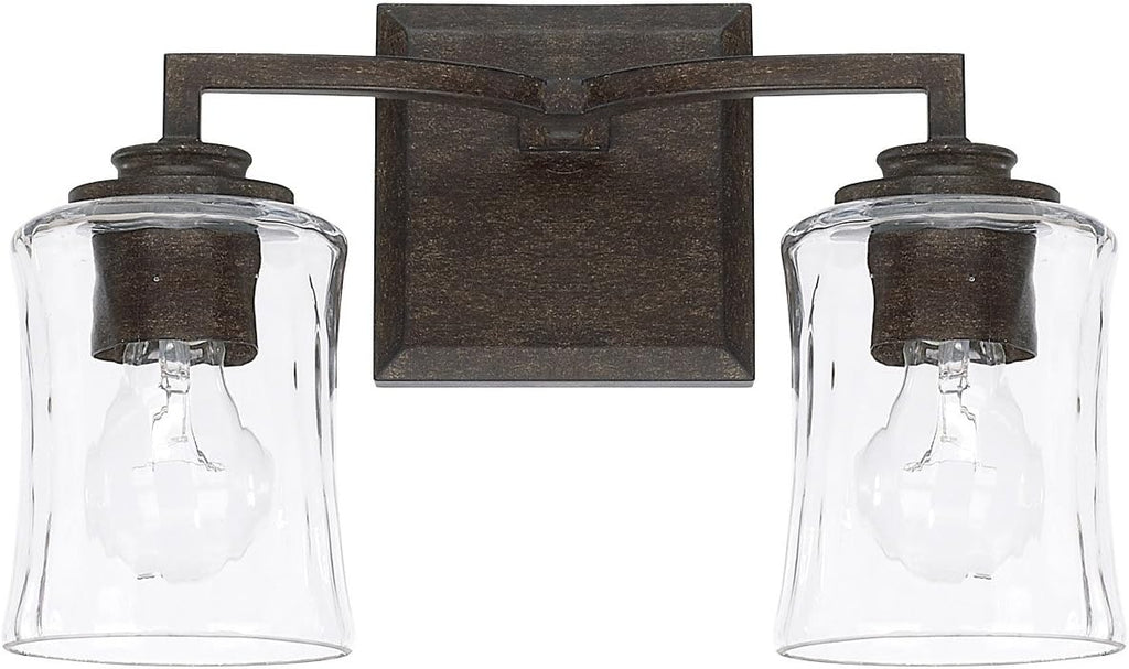 3-Light Iced Glass Bath Vanity Wall Mount Q865