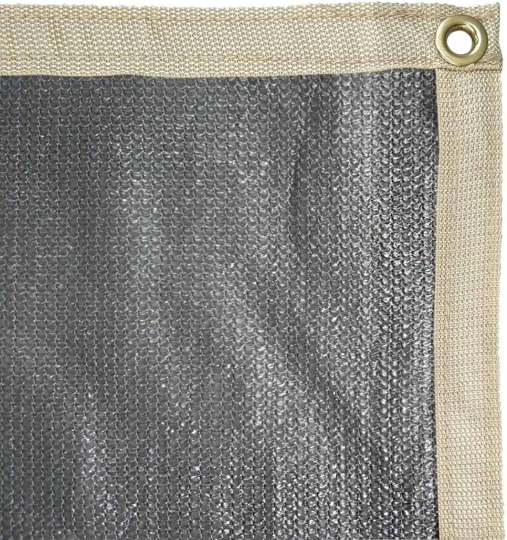 RV Awning Privacy Screen Shade Panel Kit Sunblock Drop 10 x 16ft, Grey T607