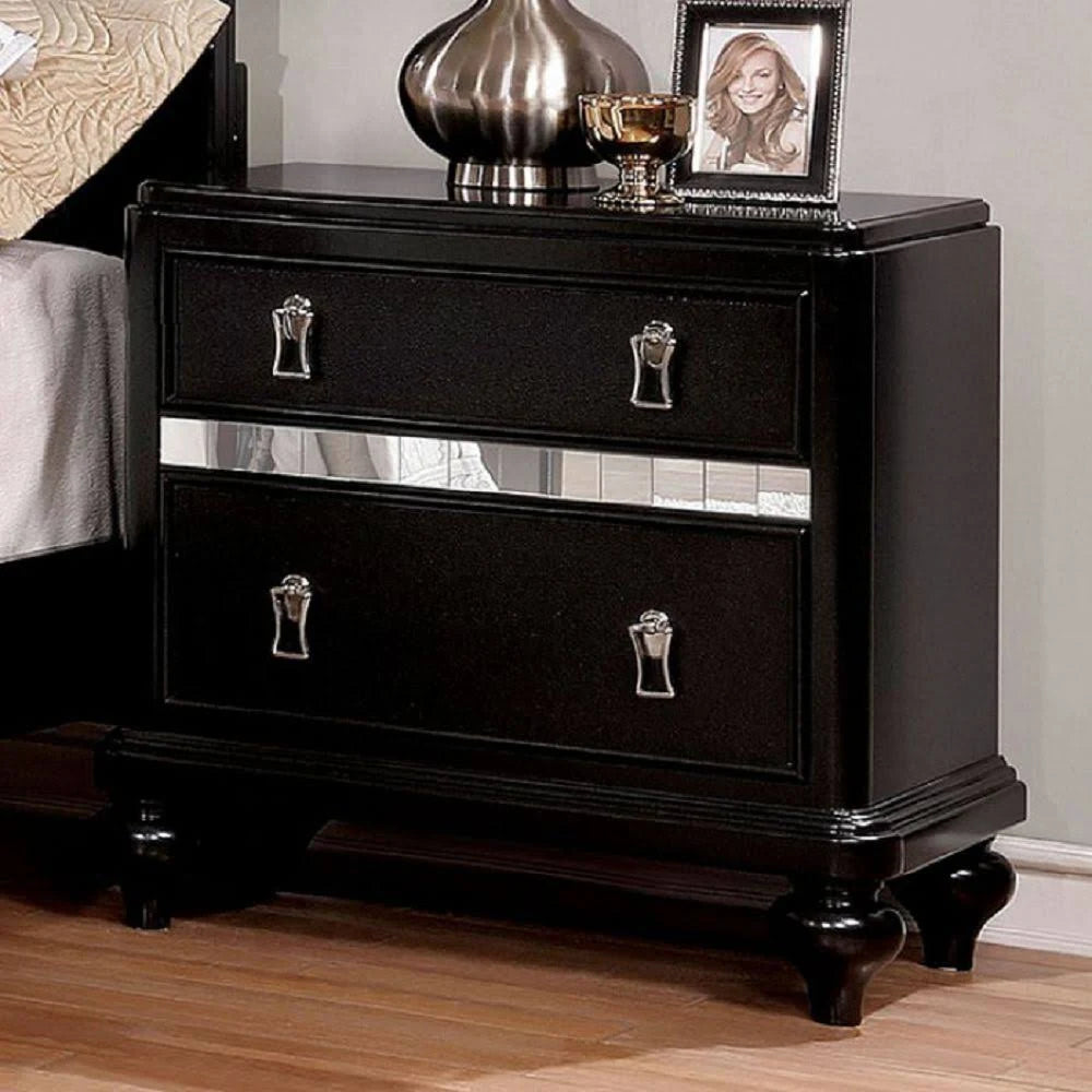 Black Nightstand P25155