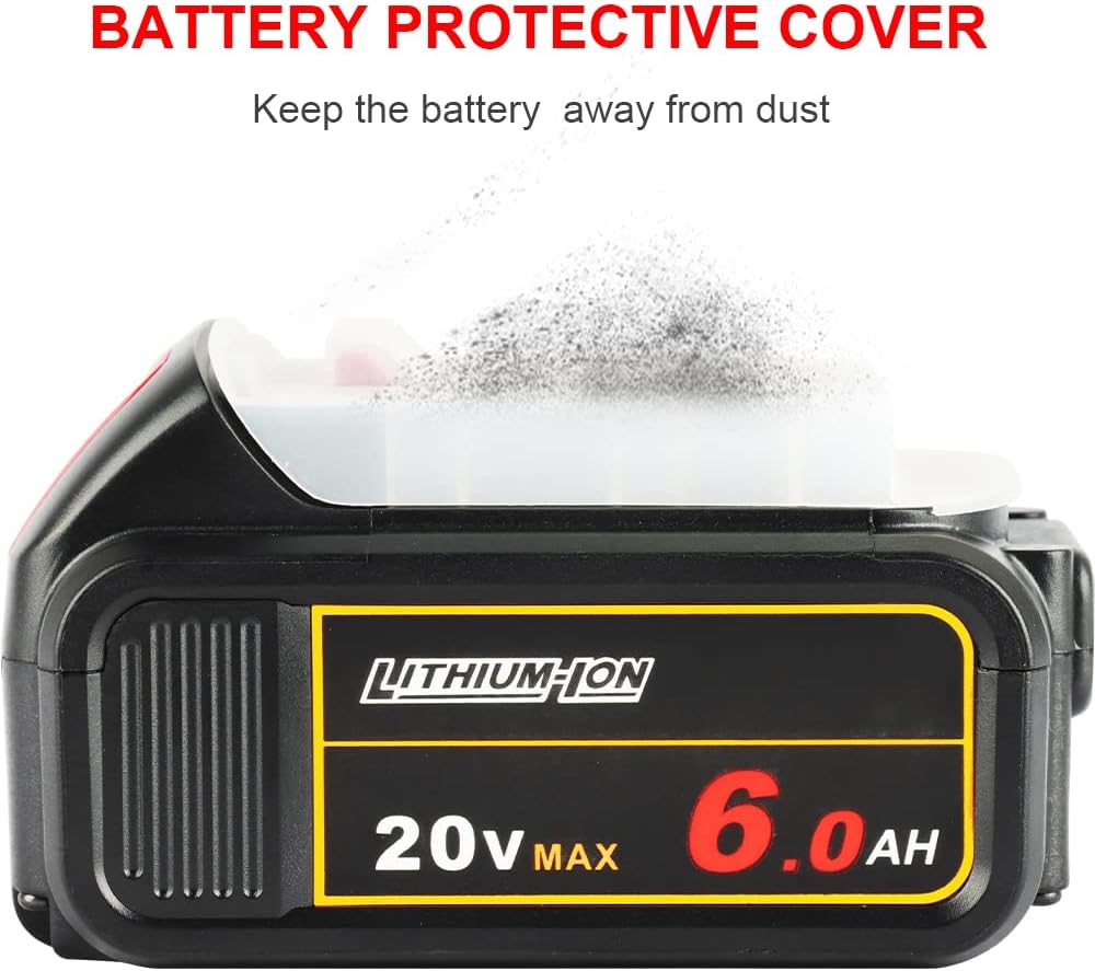 20V 6.0Ah Replacement Battery 2 Pack S89088