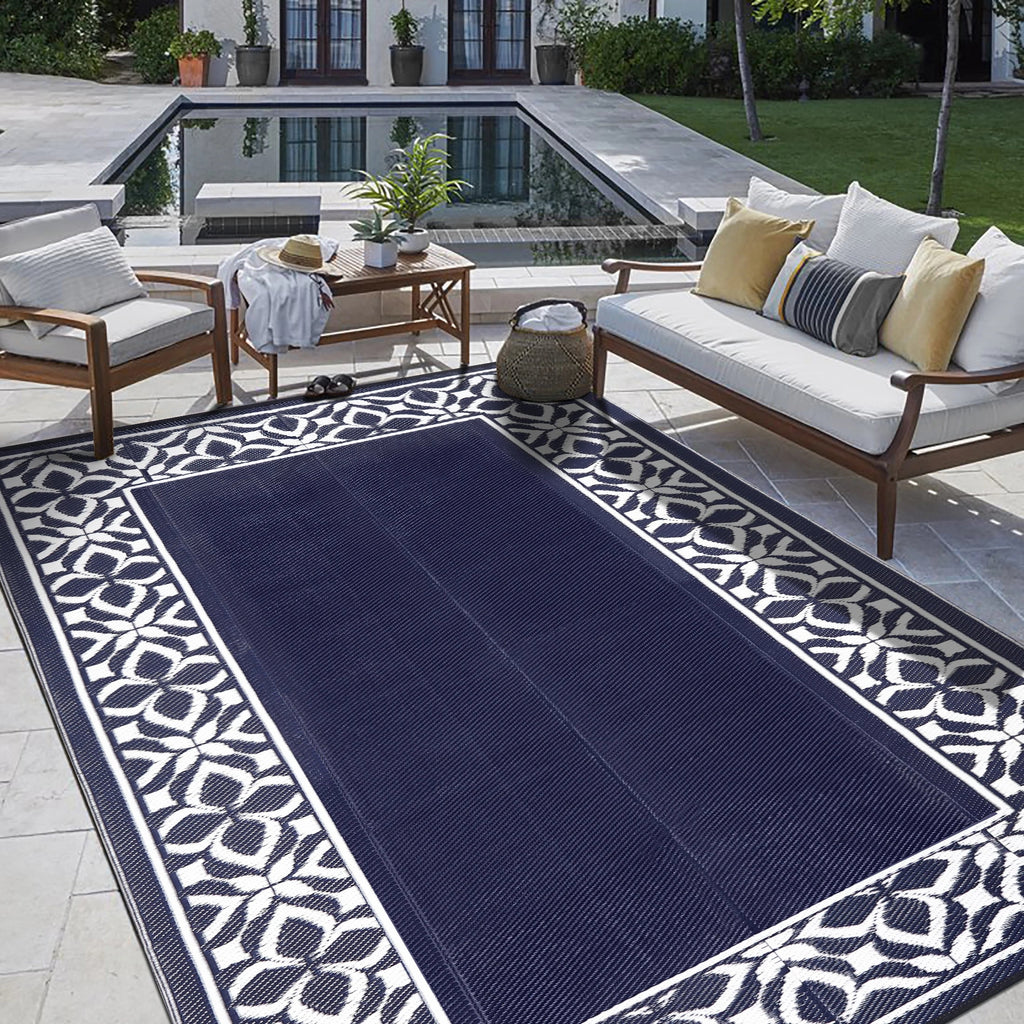 5'x8' Waterproof Plastic Outdoor Rugs T93662