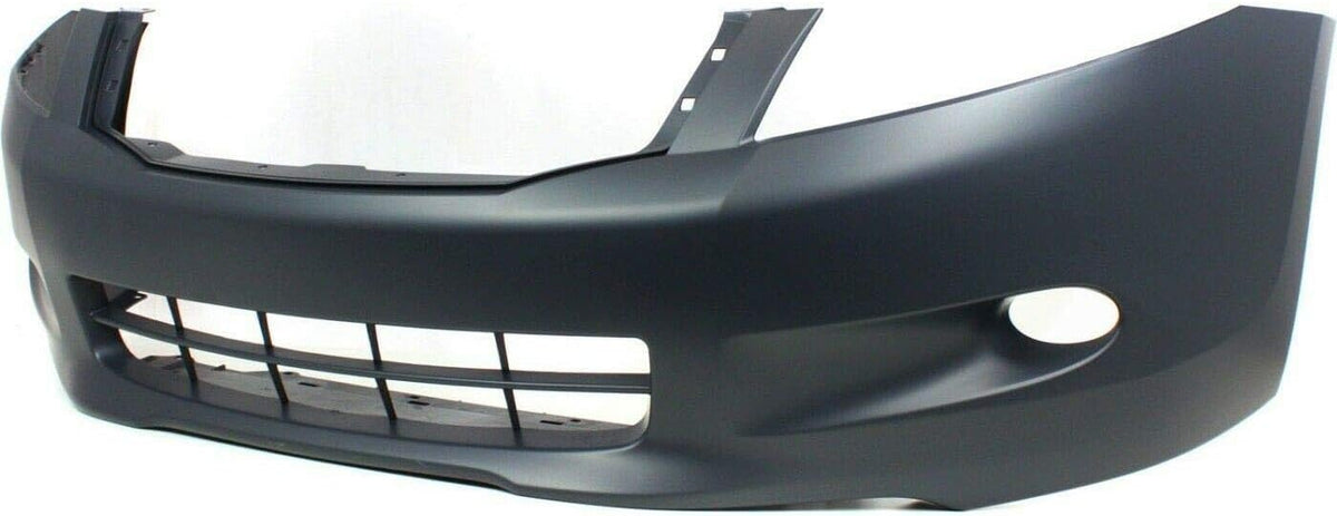 Plastic Bumper Cover Fascia for 2008-2010 Honda Accord EX-L EX Sedan with Fog Light Holes K294