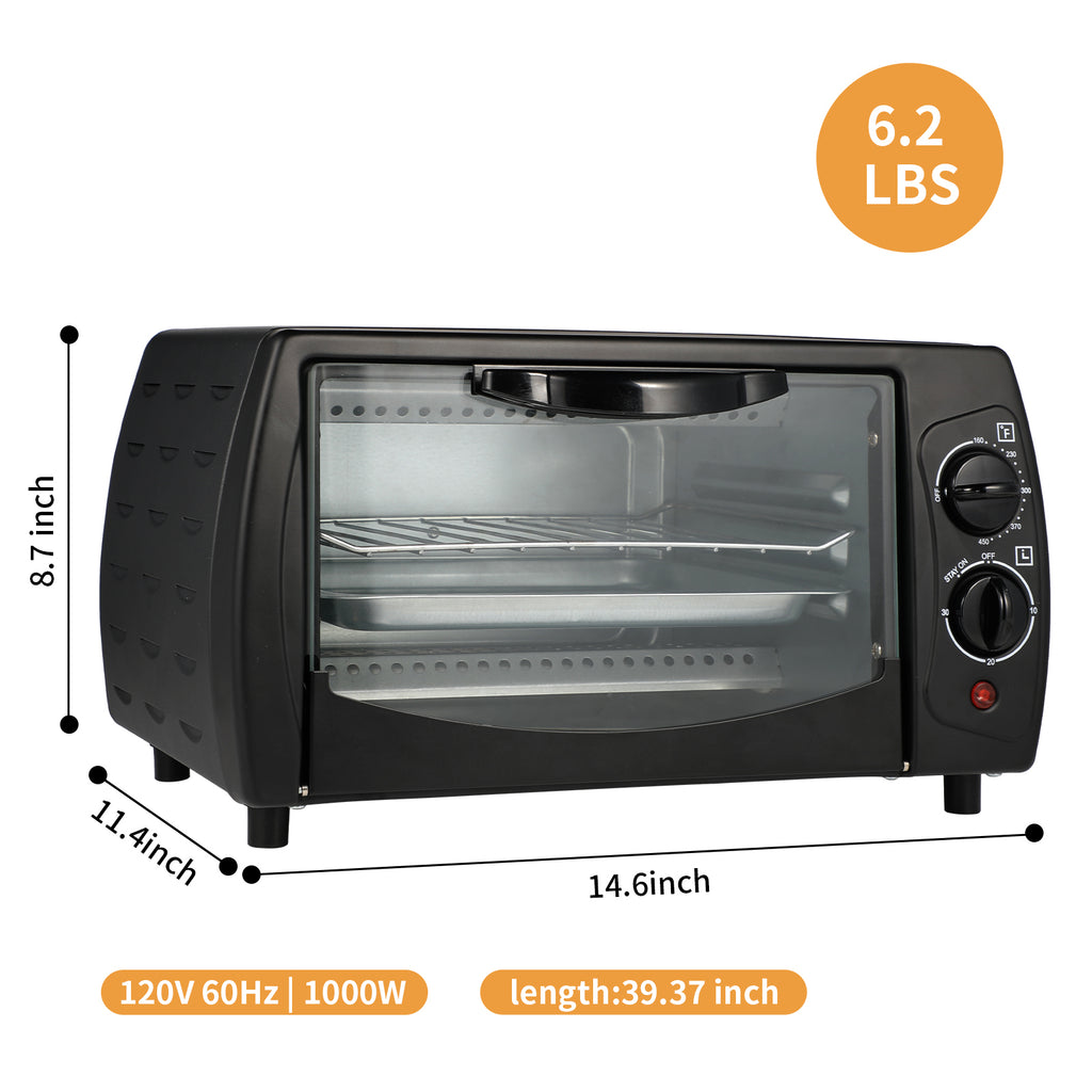 Stainless Steel Air Fryer Toaster 9 L 4-Slice F53706