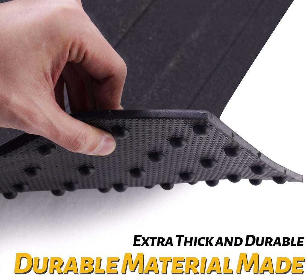 Heavy Duty Rubber Truck Bed Mat, Black L857503