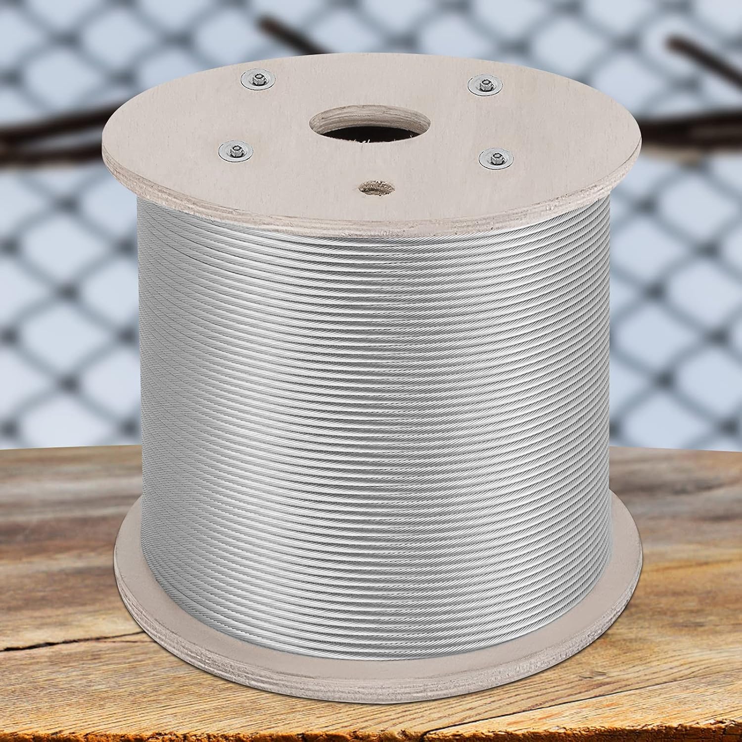 Stainless Steel 1/8 x 1000ft Braided Aircraft Cable C613003