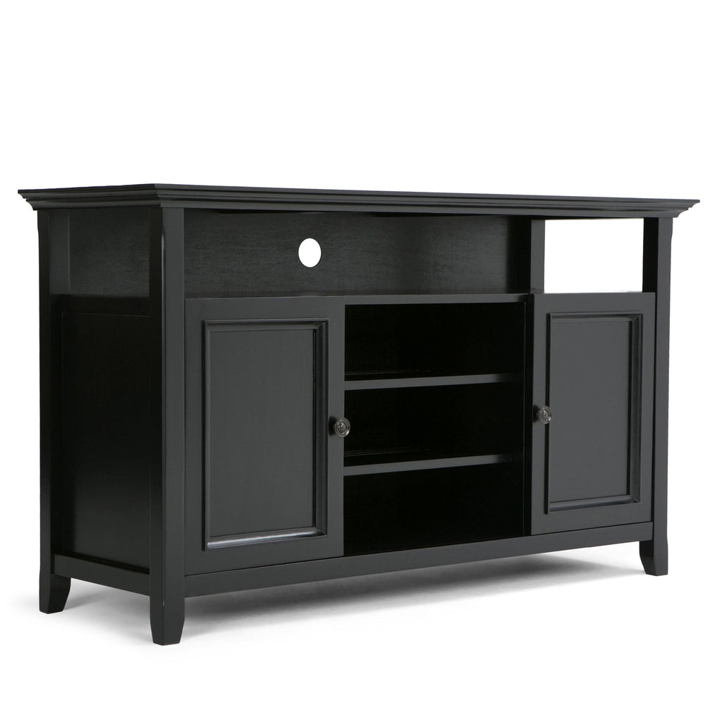 Black TV Media Stand T515
