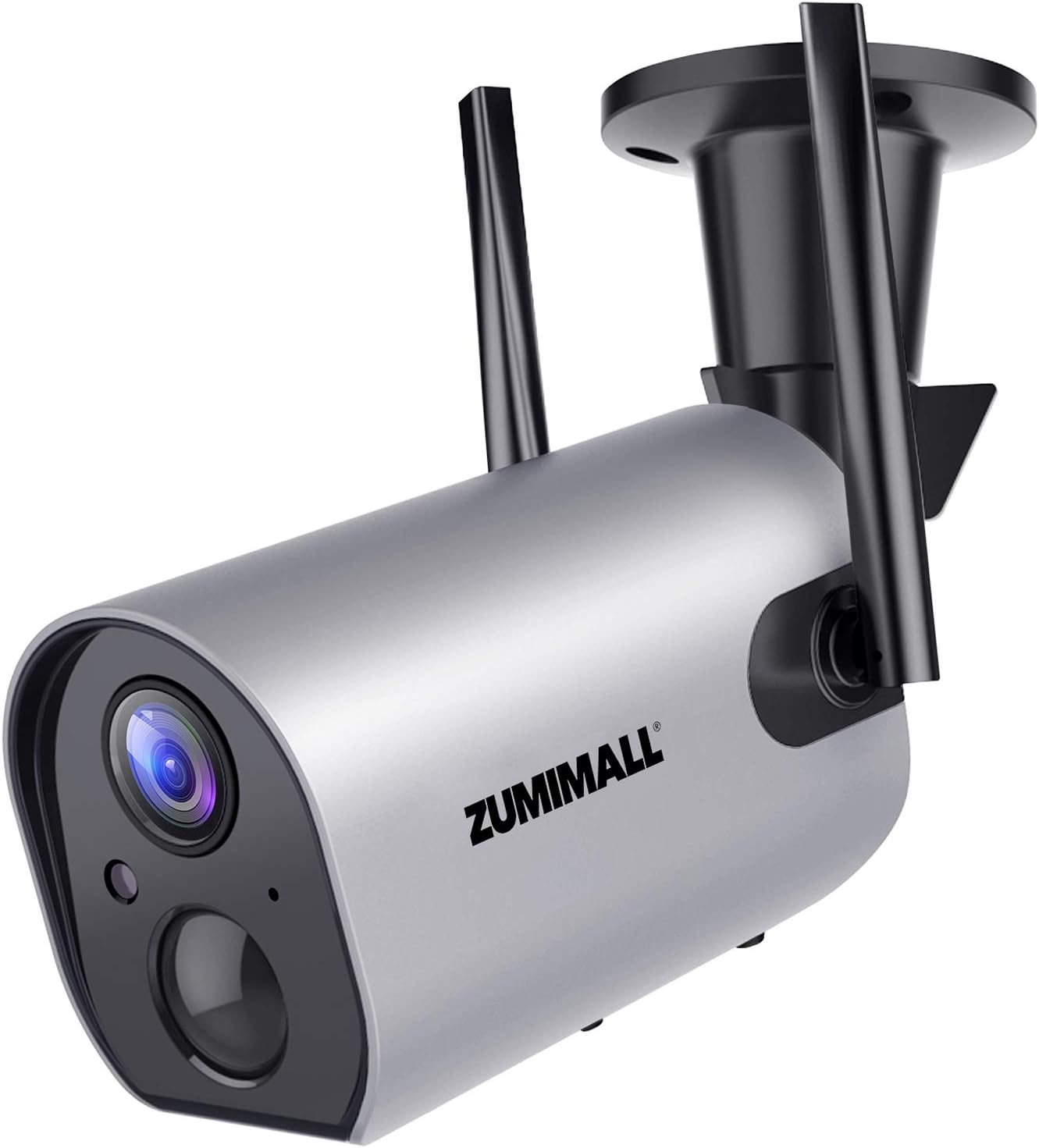 2PCS Rechargeable Battery Powered Wireless Outdoor Security Camera L34283