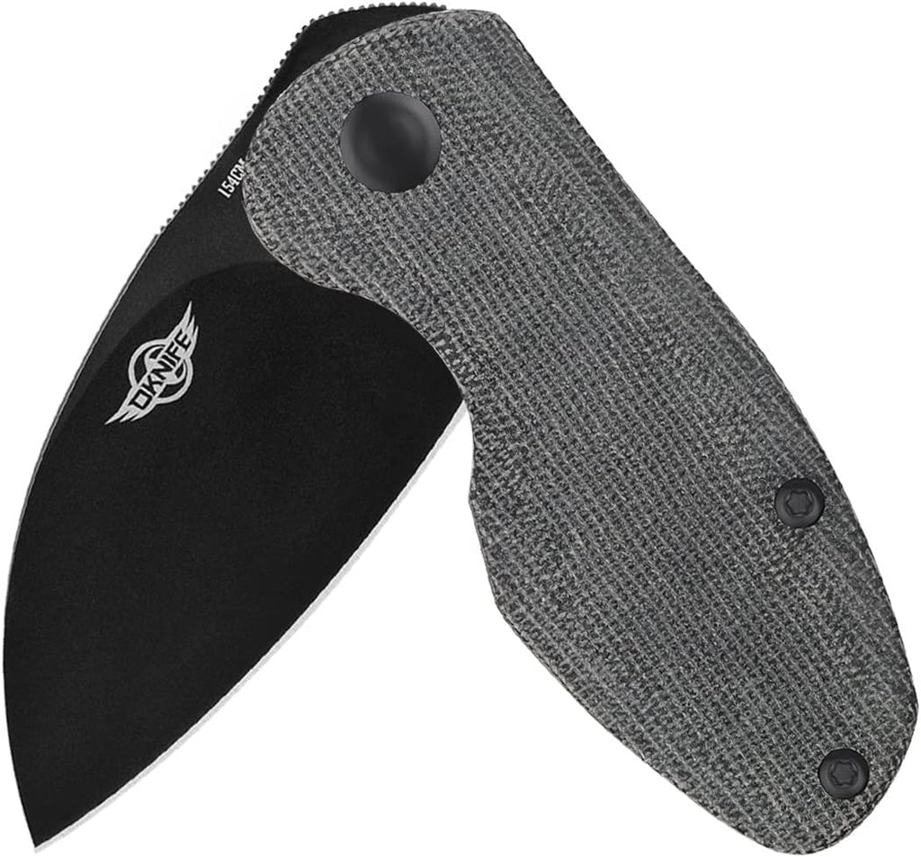 Black Folding EDC Knife with Pocket Clip E3756