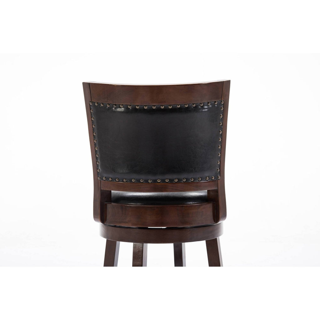 Cappuccino Swivel Stool K12940
