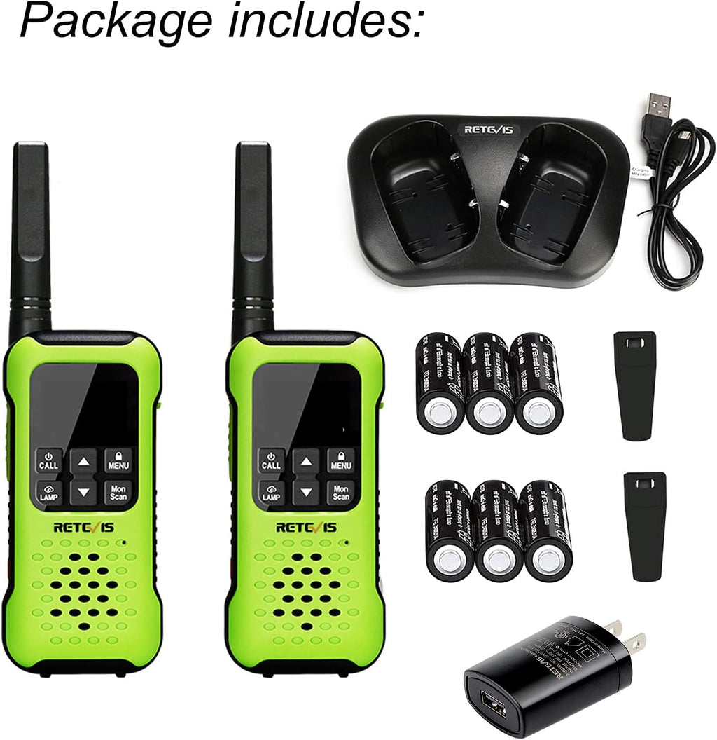Waterproof 2 Way Radio, IP67 Floating, Rechargeable, 2 Pack Q9075
