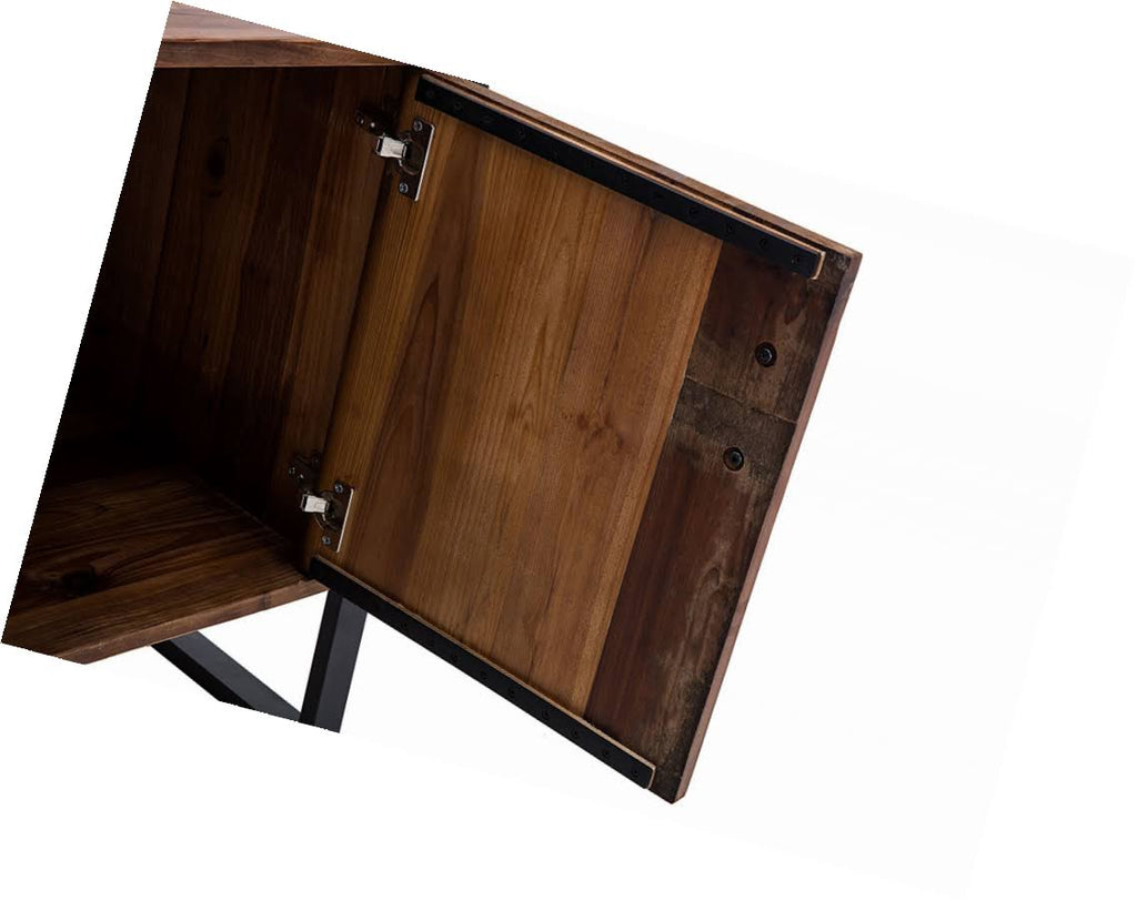 Solid Wood Media Stand L8677