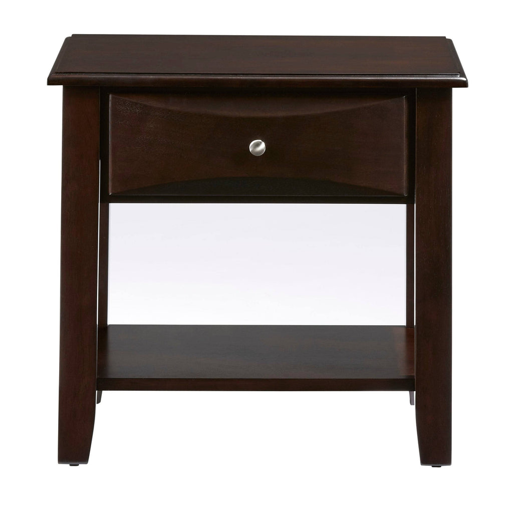 Espresso End Table L1300