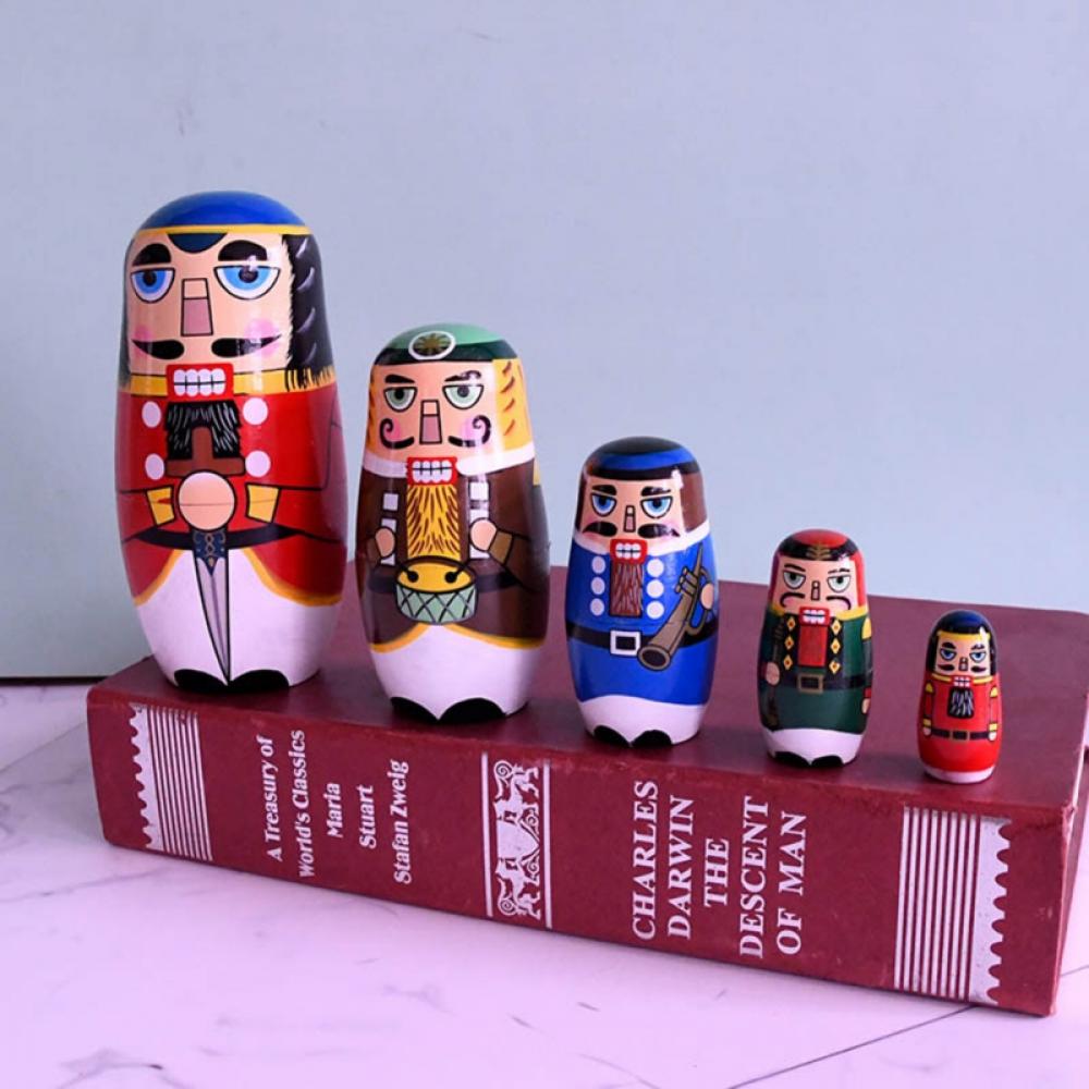 Nutcracker Nesting Dolls Set K5053