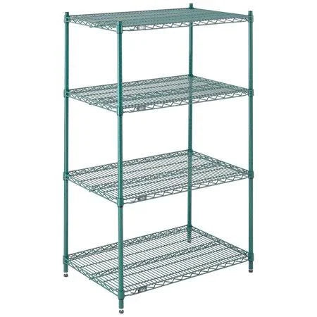 Poly-Green Wire Shelving Starter Y81355