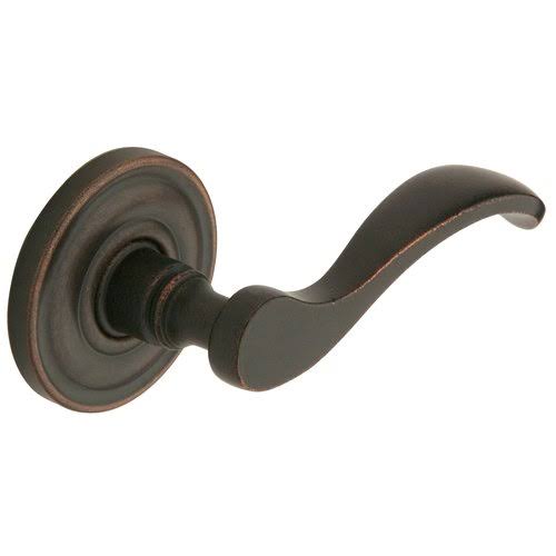 Passage Wave Polished Brass Door Set S381208