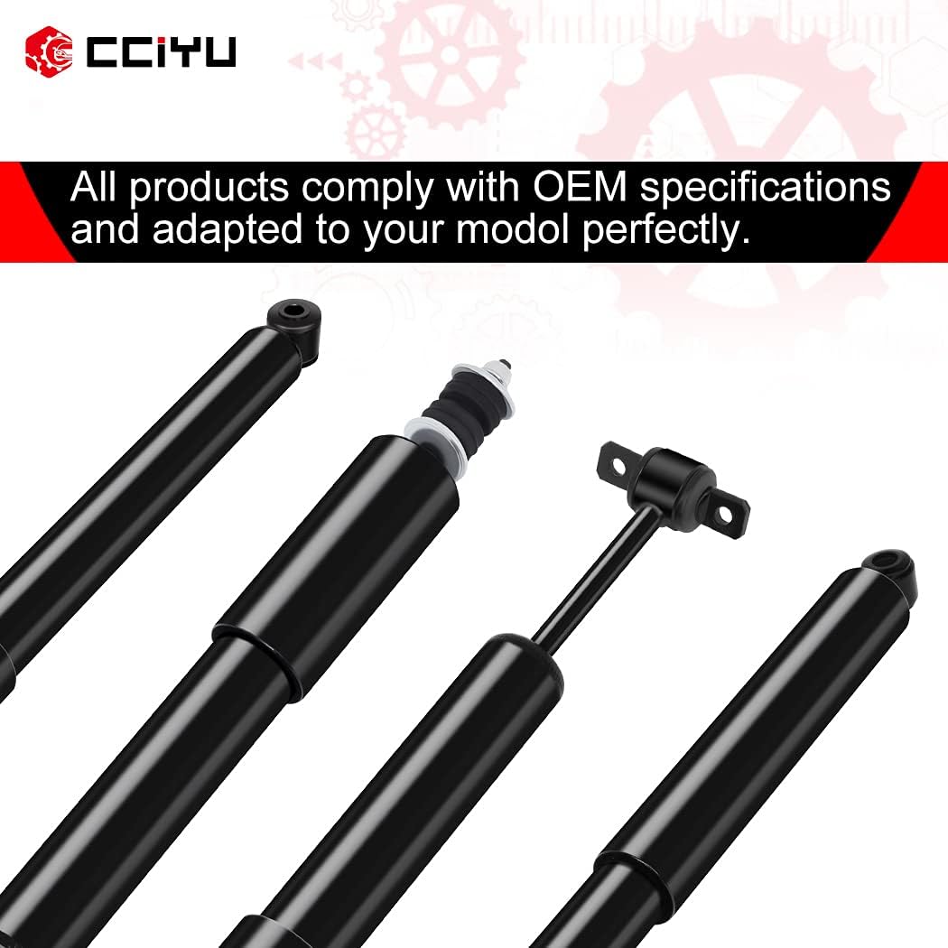 4Pcs Front Rear Struts and Shock Absorbers Set for Ford Ranger, Mazda B3000, B4000 D5501