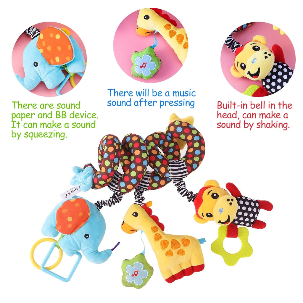 Spiral Toy for Baby Stroller Bed L584