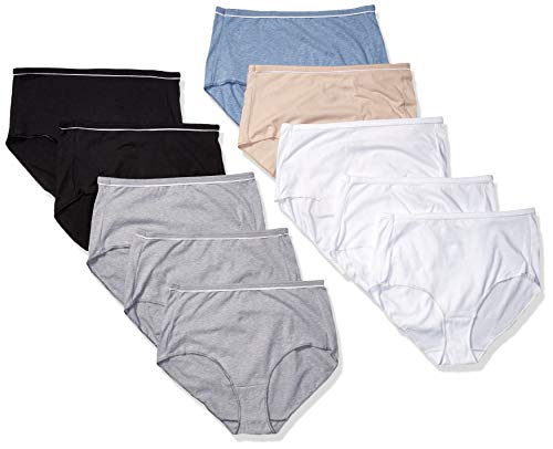 10-Pack Women's Brief Panty O43026