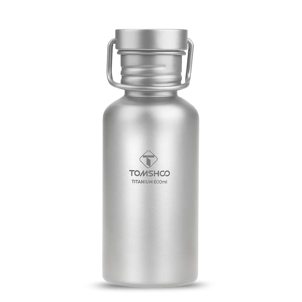 600ml Full Titanium Water Bottle with Silicone Seal A53310