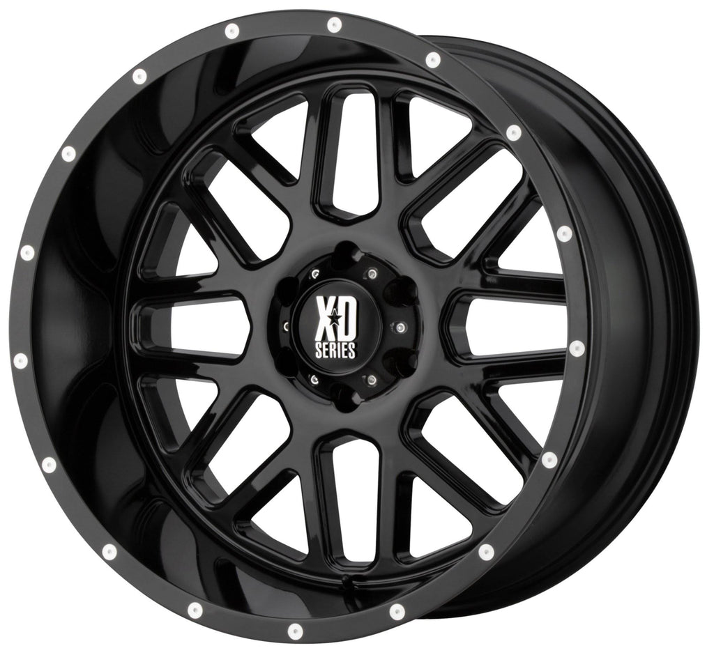 Satin Black 20x10 5x5.5 -24mm Wheel I32337