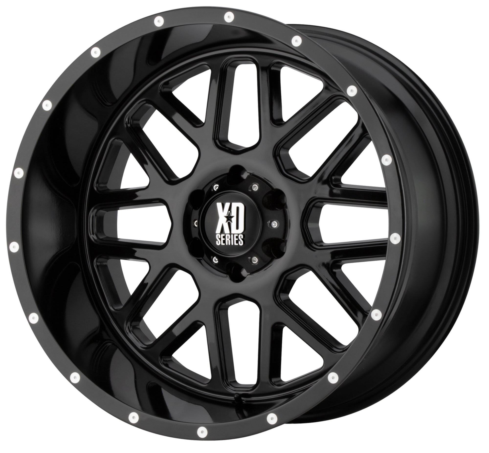 Satin Black 20x10 5x5.5 -24mm Wheel I32337