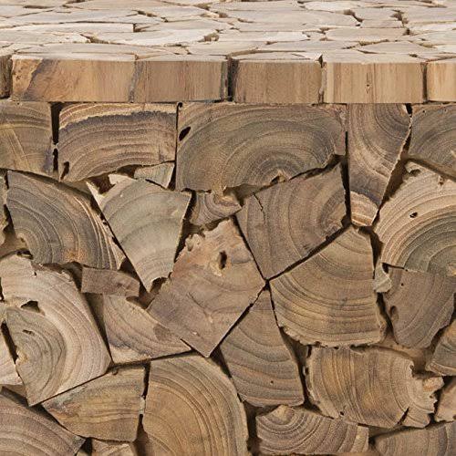 Teak Square Stool O985255