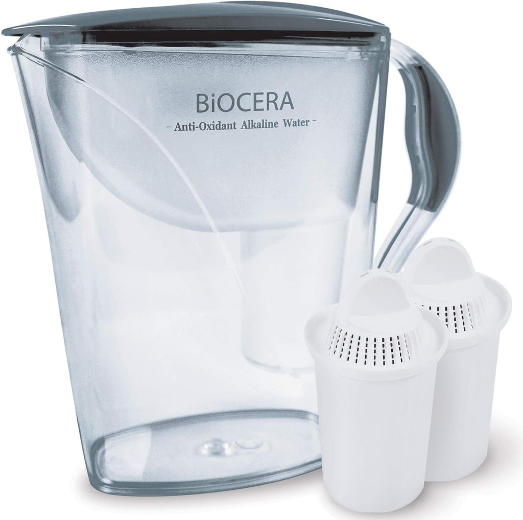 Alkaline Water Filter Pitcher with 2 Cartridges M52433
