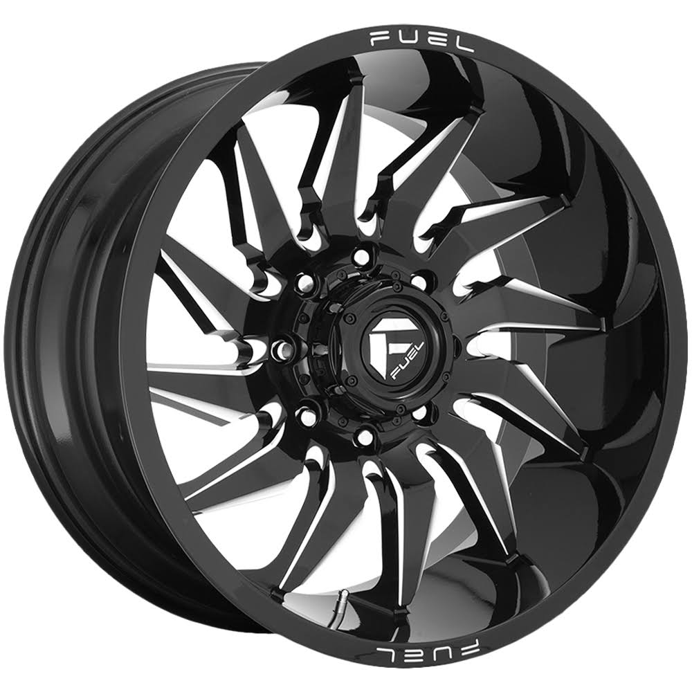 20x9 8x165.1 Gloss Black Milled Wheel W39950