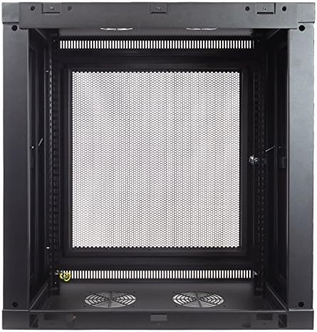 12U Wall Mount Rack 13 Inch Deep Black P263414
