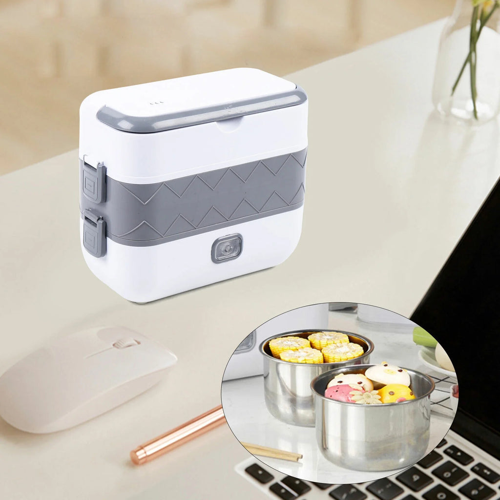 Portable Electric Lunch Box Food Heater Steamer Rice Cooker X72250
