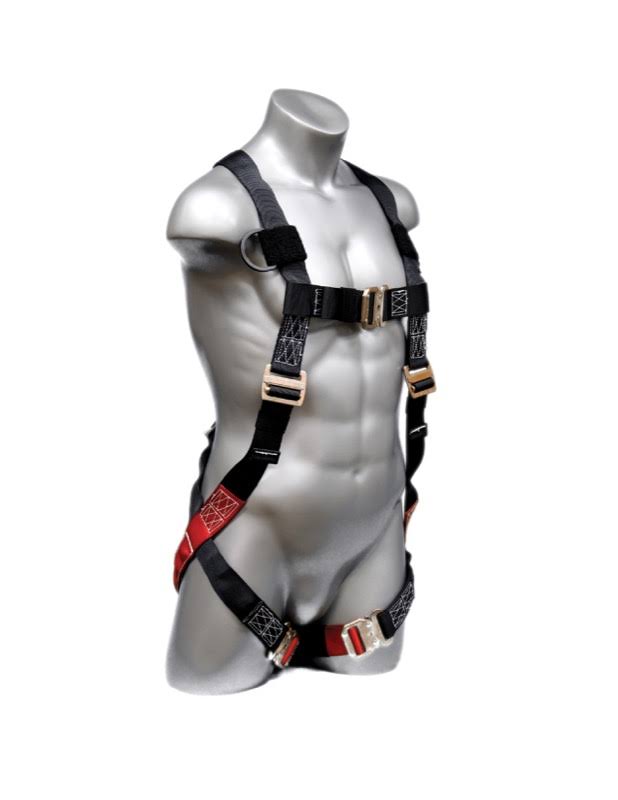 Full Body Steel D-Ring Harness with Quick-Connect Buckles U932557