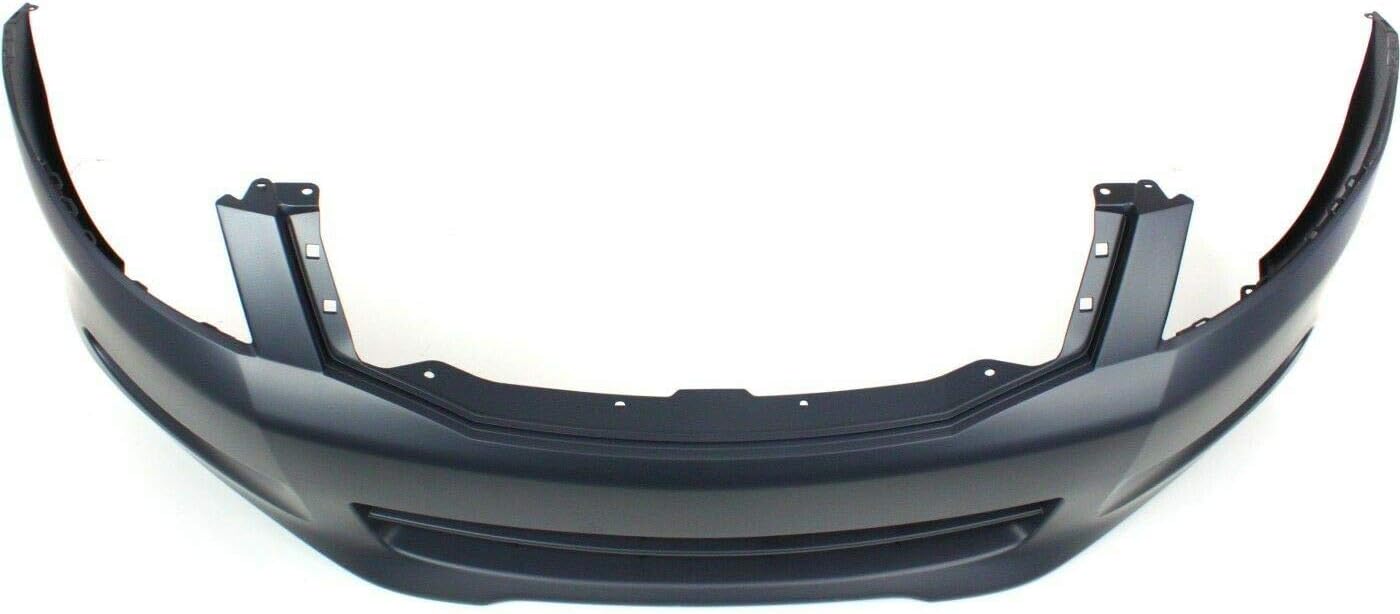 Plastic Bumper Cover Fascia for 2008-2010 Honda Accord EX-L EX Sedan with Fog Light Holes K294