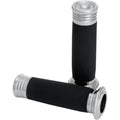 Chrome Dual Cable Handlebar Grip Set A79154